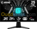 ECRAN MSI G255F GAMING 25 POUCES 1080P 180HZ IPS 1MS