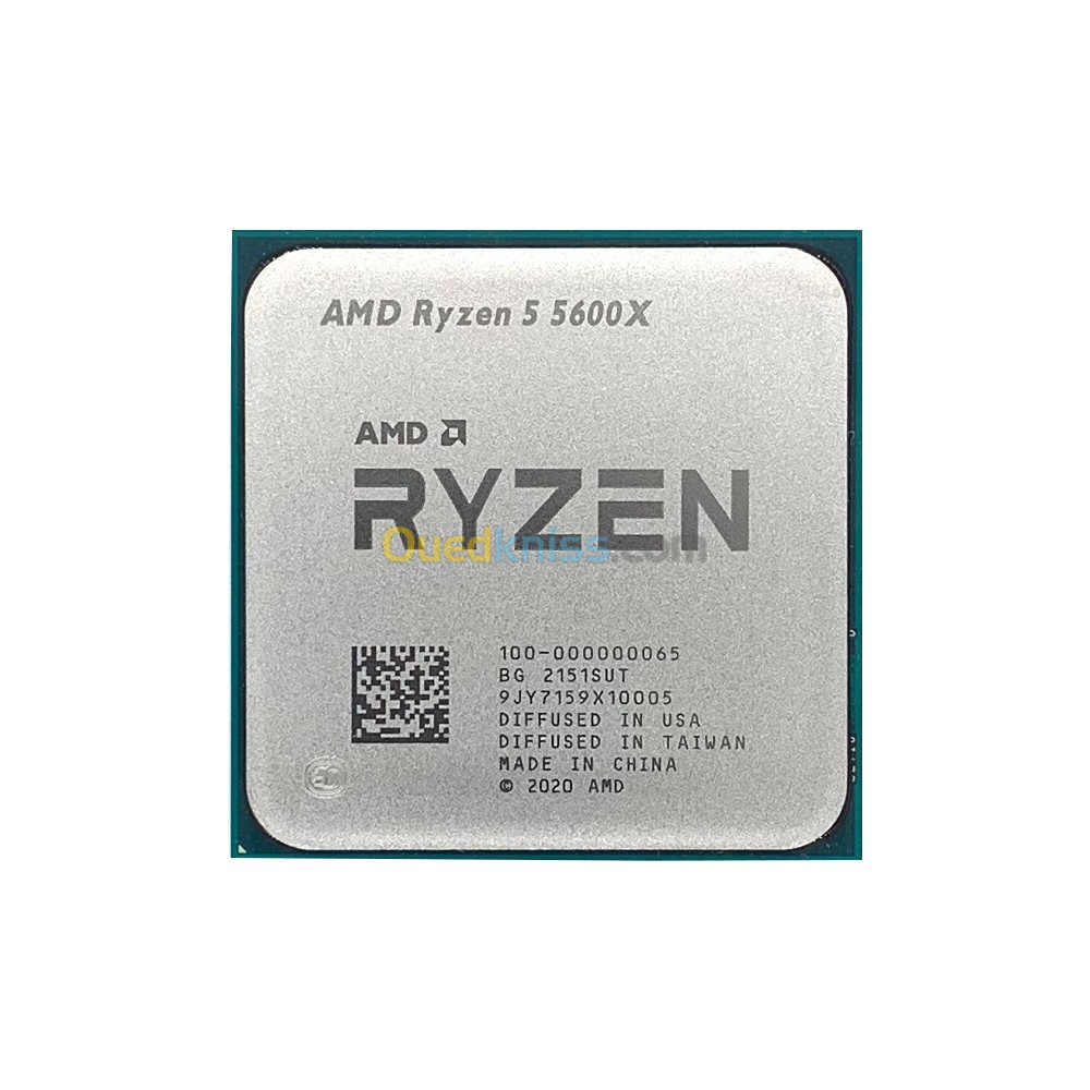 CPU AMD Ryzen 5 5600X (3.7 GHz / 4.6 GHz) (Tray) - Blida Algeria
