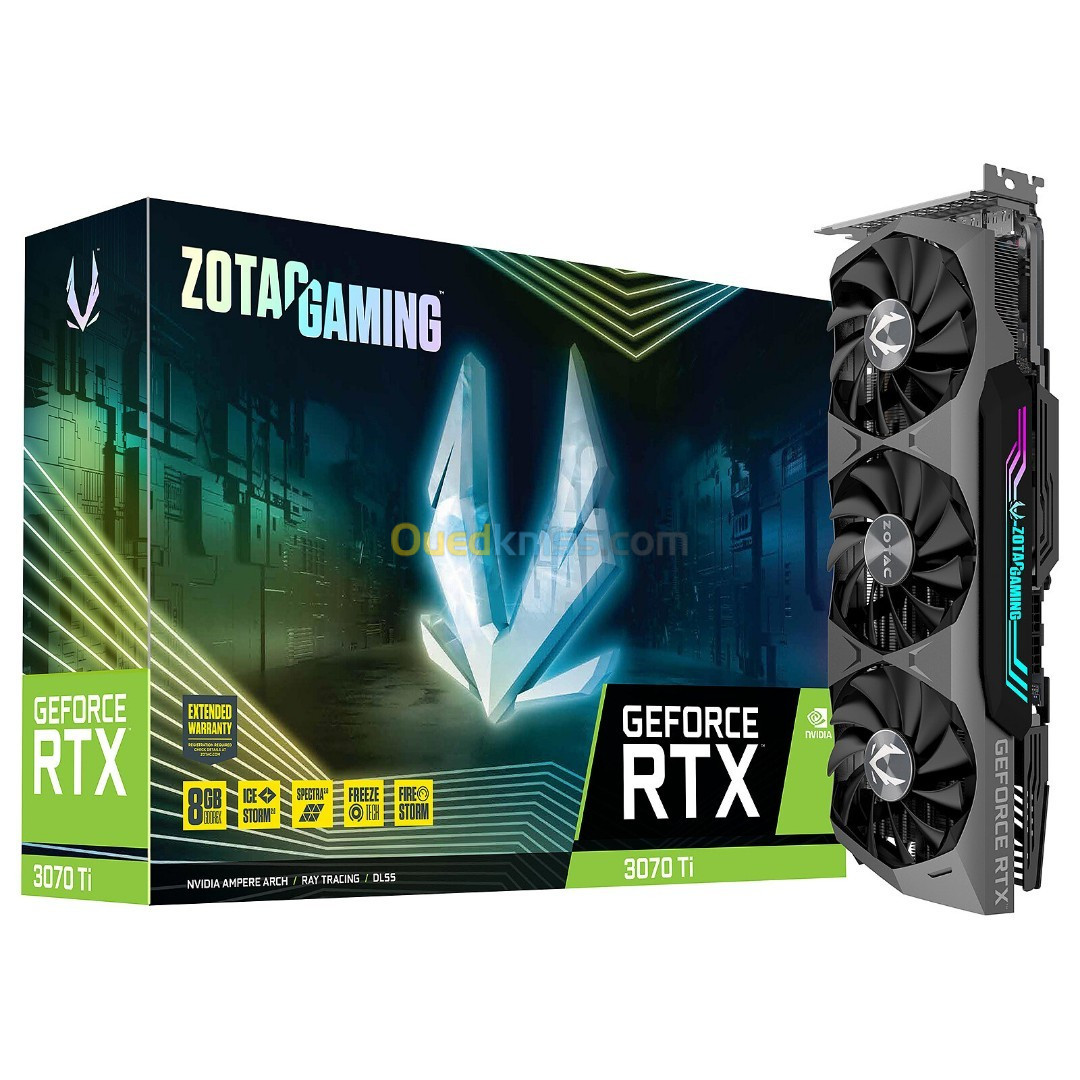  RTX 3070 Ti 8 GO GDDR6X ZOTAC GeForce