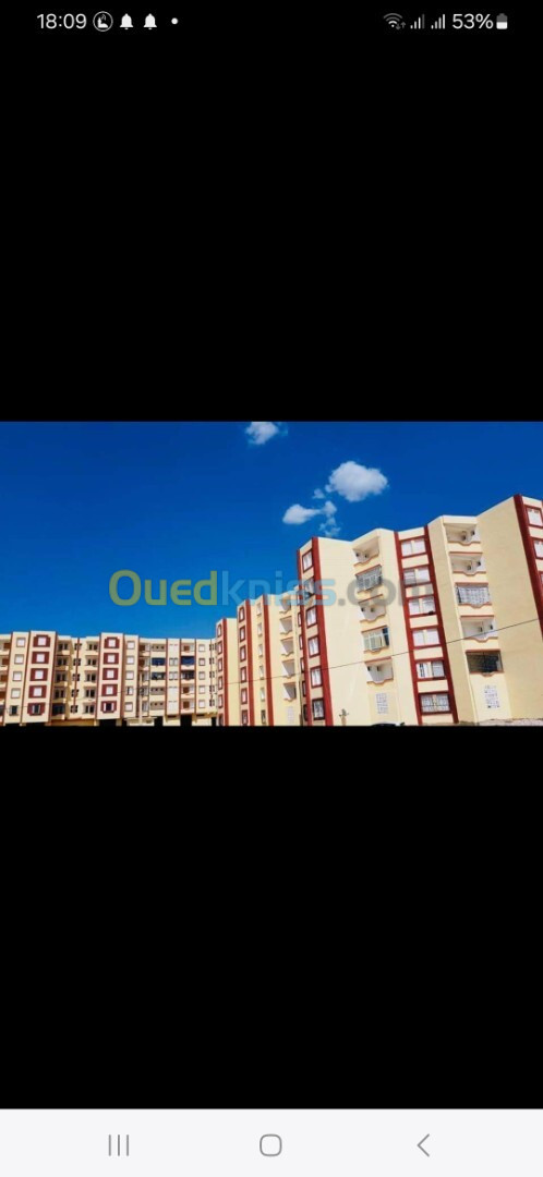 Vente Appartement F3 Batna El madher