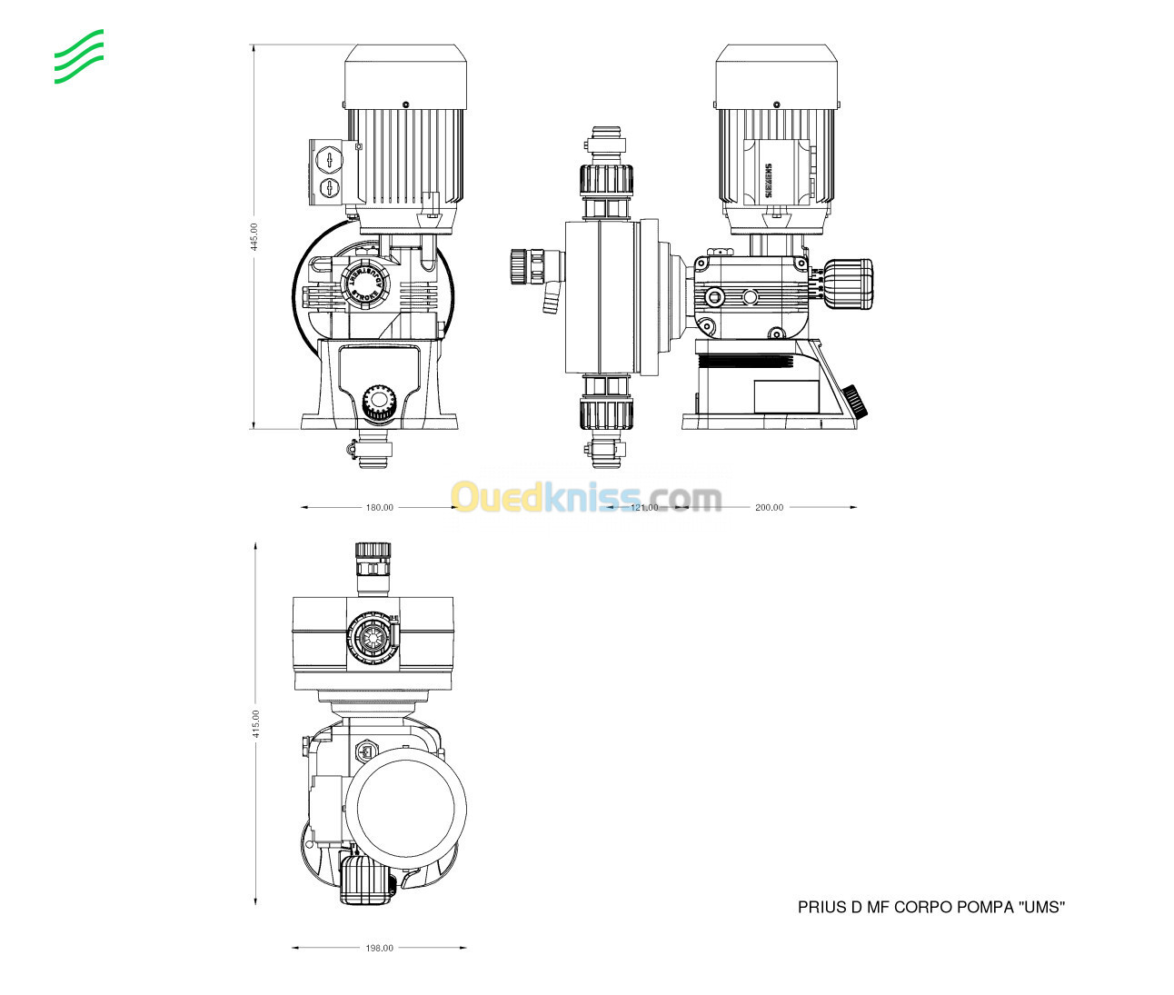 POMPES DOSEUSES À MOTEUR PRIUS - Marque - EMEC