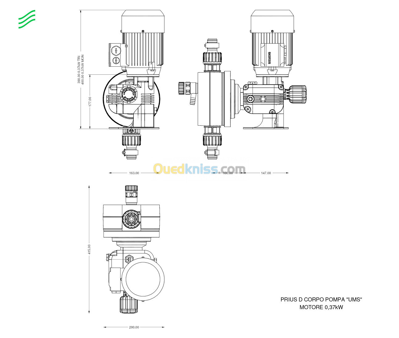 POMPES DOSEUSES À MOTEUR PRIUS - Marque - EMEC