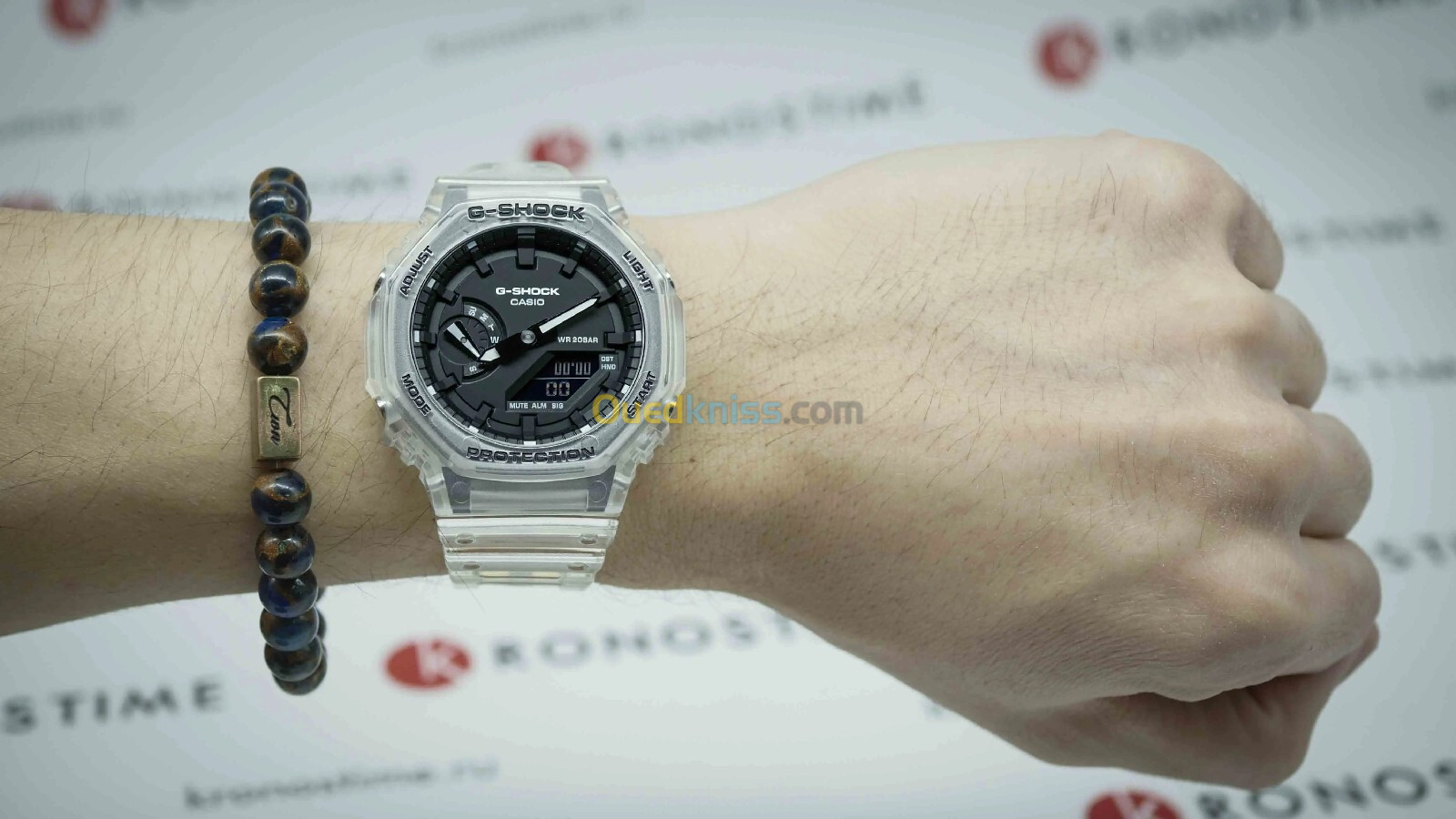 Montre Casio G-Shock fond noir_Transparent