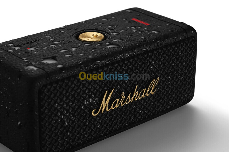 Marshall Emberton II Bluetooth Portatif Haut-Parleur, Sans Fil, Résistant à l'eau Enceinte- Noir