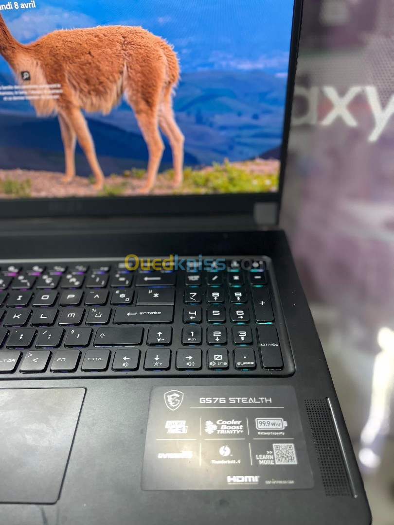 MSI Gs76 11uh i9 11900H 64Go Ram 2To SSD RTX 3080 16Go 