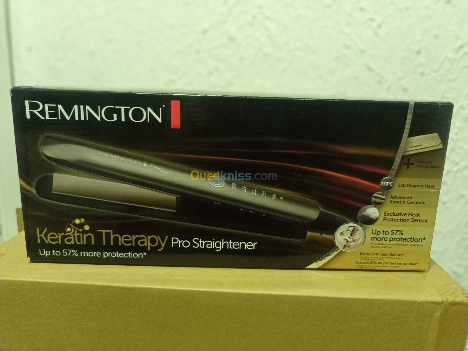 REMINGTON Lisseur Keratin Therapy Pro Straightener S8590