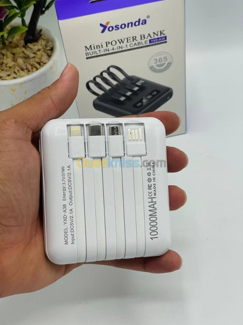 Power bank yosonda 10000mah 4 in 1 