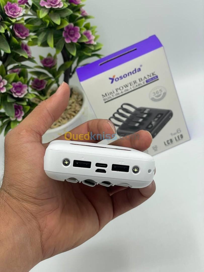 Power bank yosonda 10000mah 4 in 1 