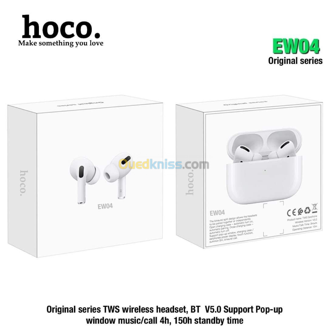 Écouteurs Sans Fil Bluetooth 5.0 Hoco EW04 Plus 