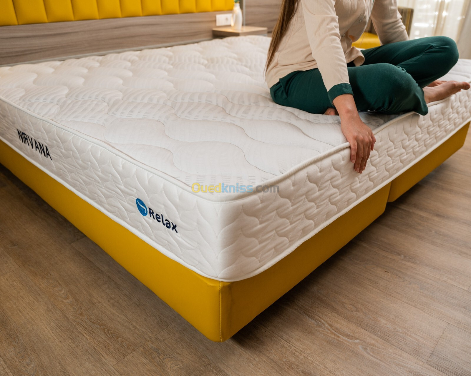 Matelas NIRVANA deux places en D30 luxe