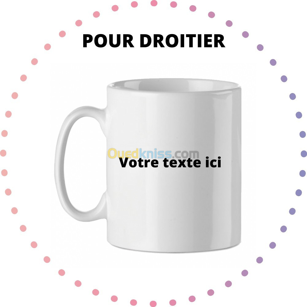 Impression sur mug 