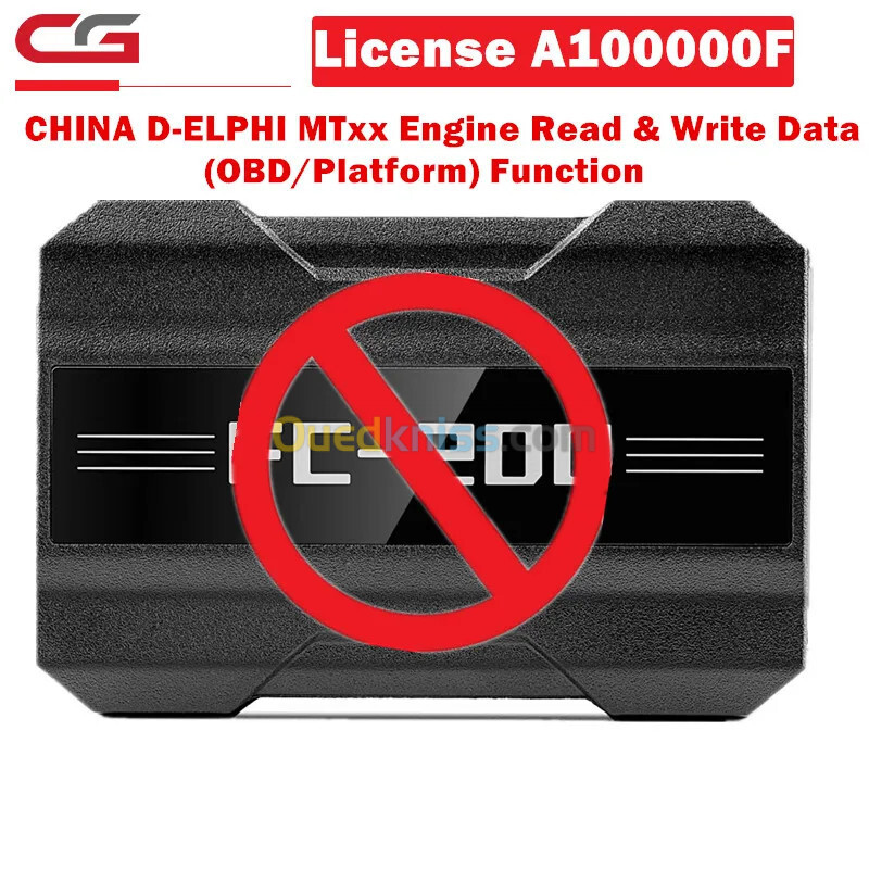 CG FC200 Activation DENSO A1000010+DELPHI CHINA MTXX A100000F ECU OBD+plate-forme Lire et écrire