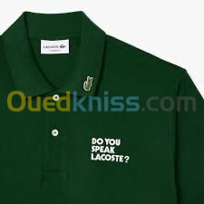 T-shirt do you speak lacoste