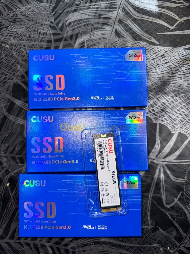 Disque dur cusu SSD 512gb NVMe