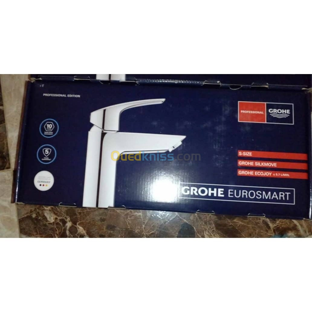 Robinet lavabo Grohe eurosmart 