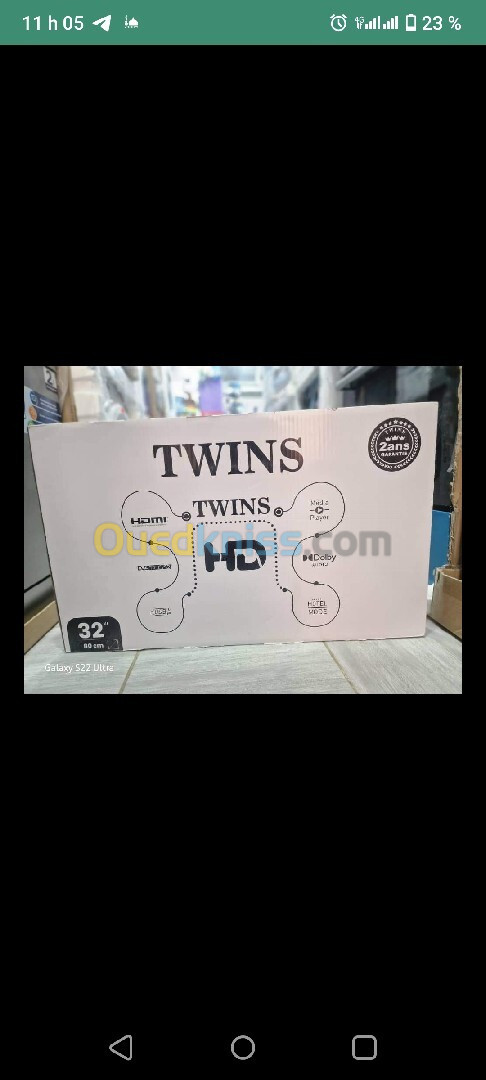 Tv Twins 32 pouce sm