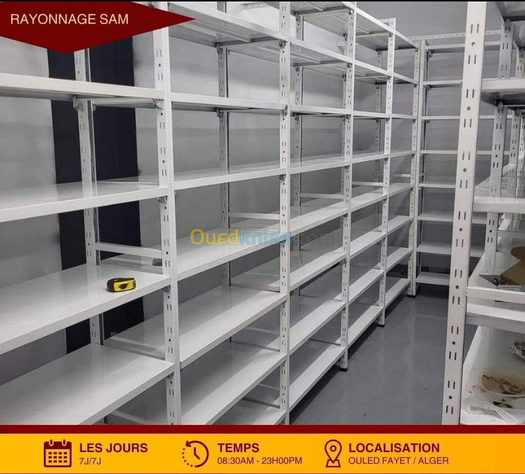 Rayonnage Superette / Rayonnage Magasin / Étagère Métallique / Rayonnage Pour Fourniture Scolaire