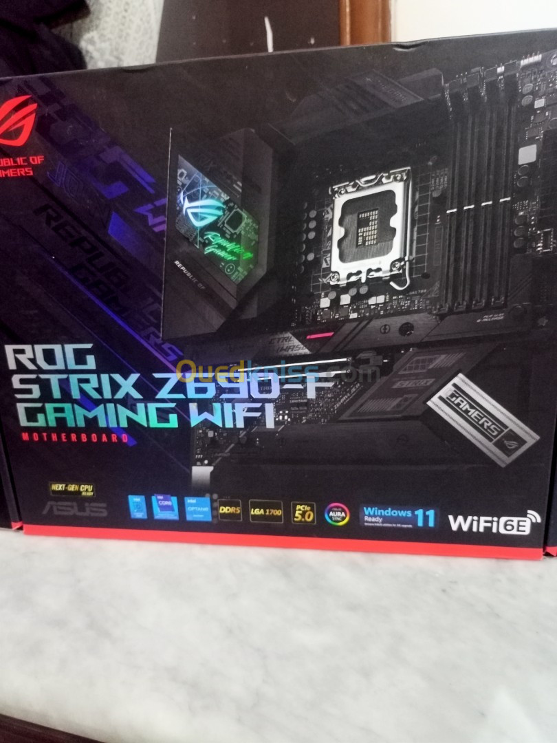 Kit rog strix z690-f gaming wifi + Intel i5 13600 kf