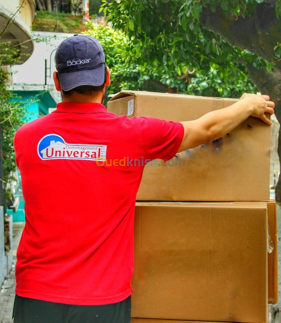 Avec "UNIVERSAL DÉMÉNAGEMENT" Déménagez Et Fini Le Stress 