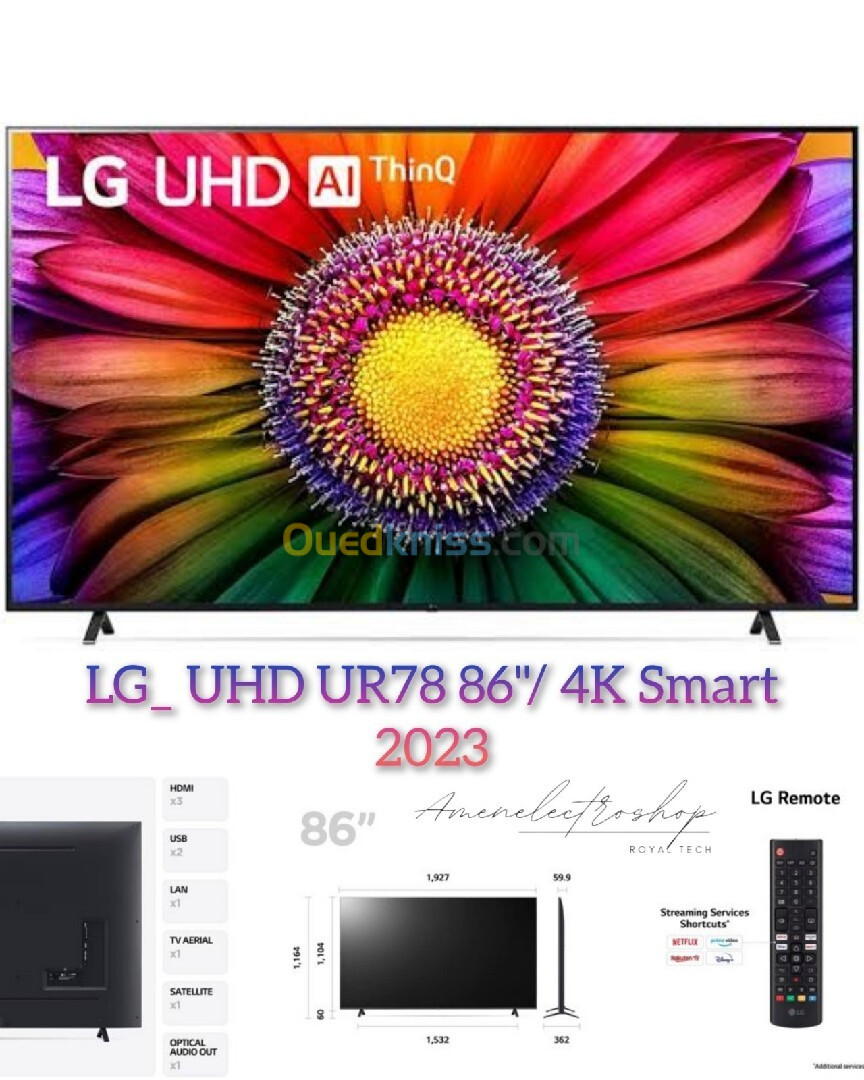 Oled TV LG / 65" & 77" & 86" UHD4k