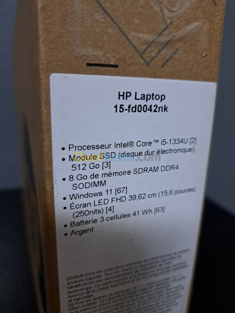 PC HP 15 I5 13-génération neuf sous emballage jms khadem