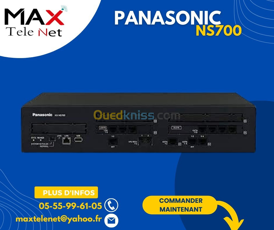 panasonic NS700 ipbx/pabx MAXTELENET Alger Bab ezzouar - Ouedkniss.com ...