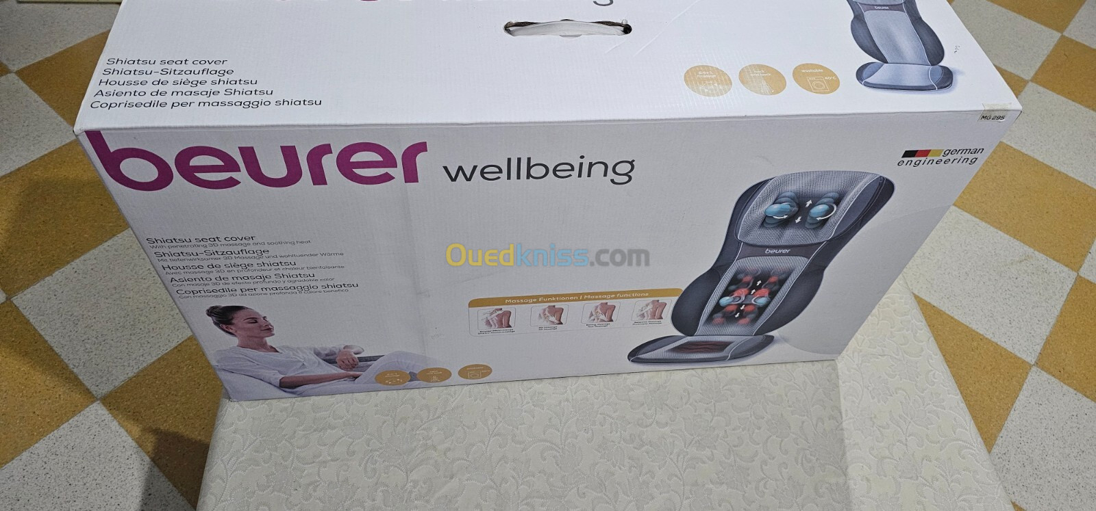 Siège massage shiatsu Beurer