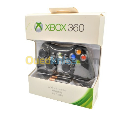 MANETTE XBOX 360 PC SANS FIL avec 2 piles gp