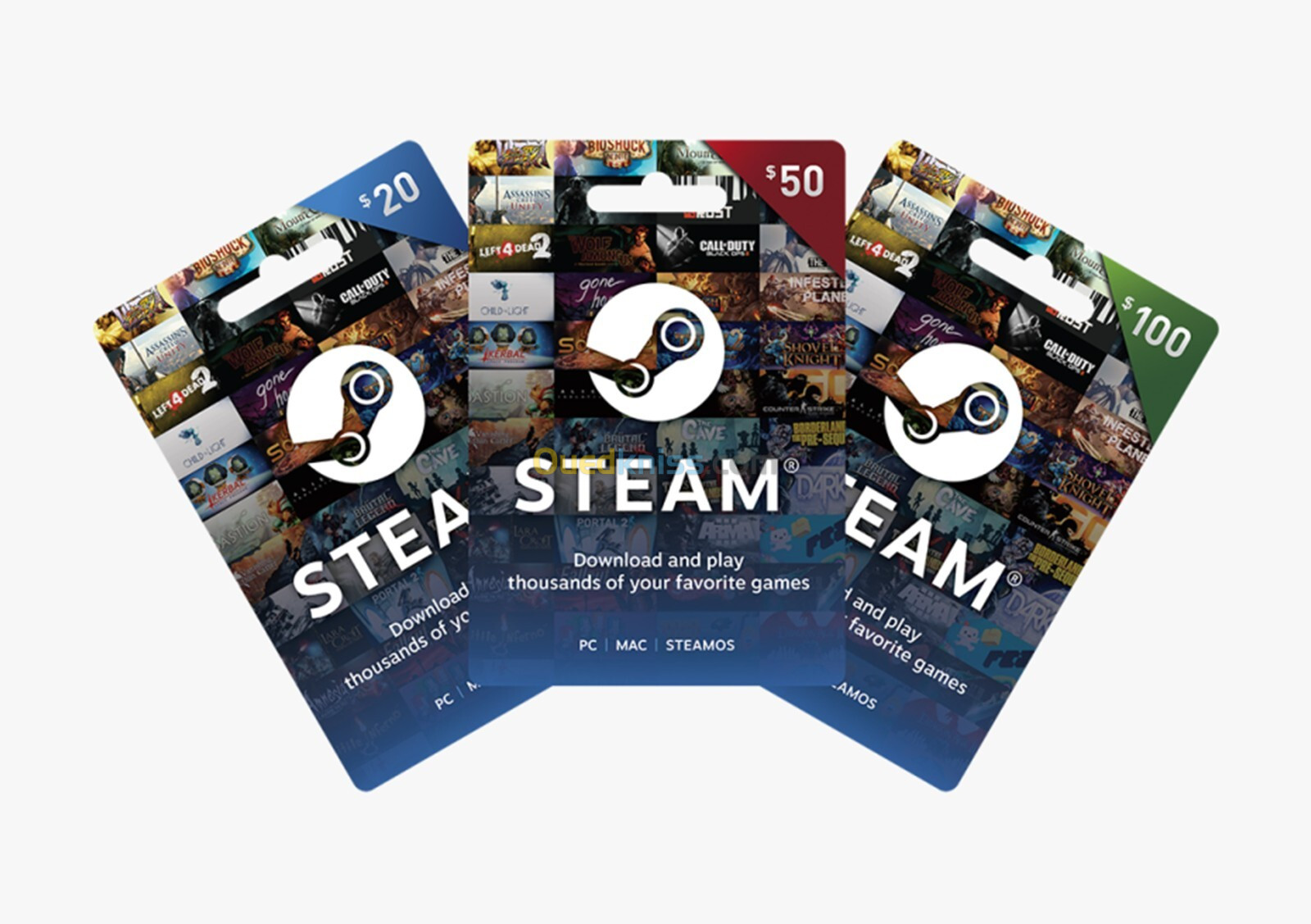 Gift card steam 