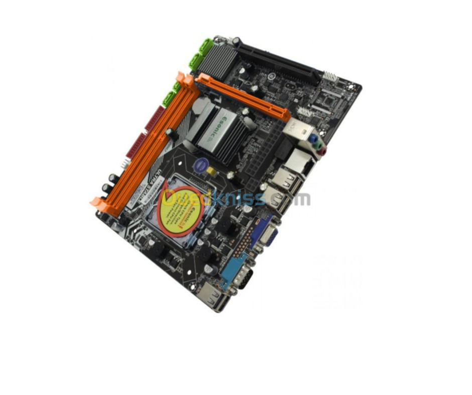 Carte Mère Esonic G41DA  Processor LGA775 CPU /2DDR3 1333/6USB 2.0 /04 PORT SATA /RJ45/VGA 