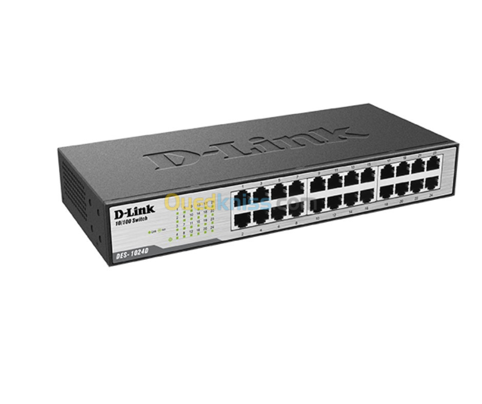 SWITCH D-LINK DES-1024D  24-PORTS 10/100 Desktop Switch