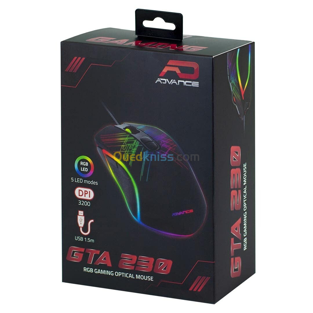 SOURIS USB ADVANCE GTA 230 