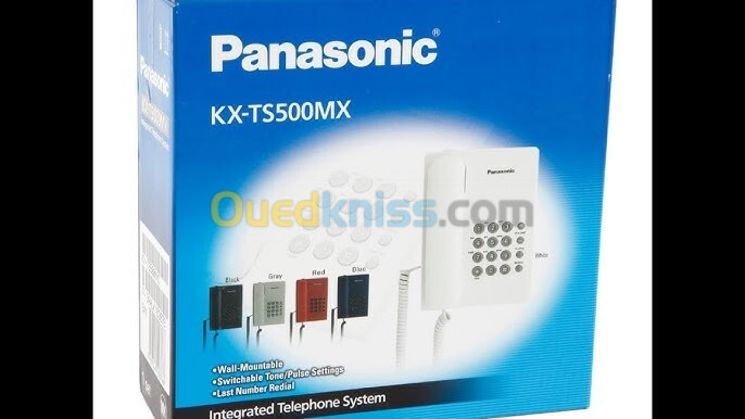 Téléphone Fixe PANASONIC KX-TS500MX