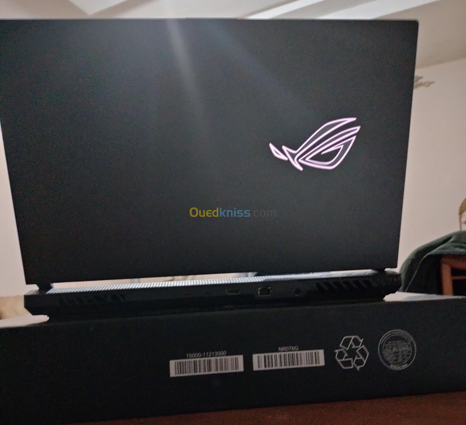 laptop Asus ROG Strix G713 Rayzen 9 6900hx GPU RTX 3080 8gb 150w écran 2k 