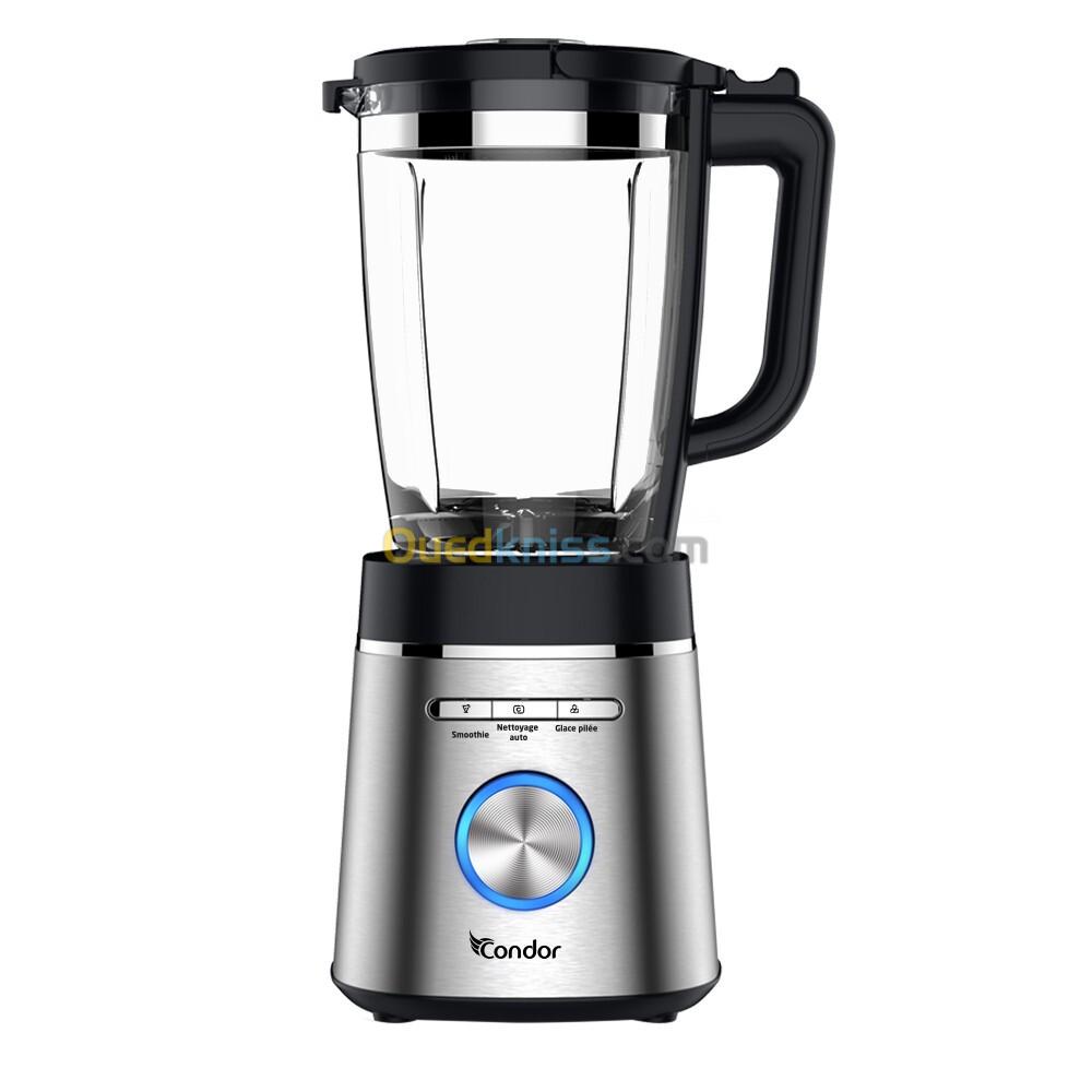 Blender à commande bouton CONDOR MASTER MIX  1400 W 1,75L NoirInox