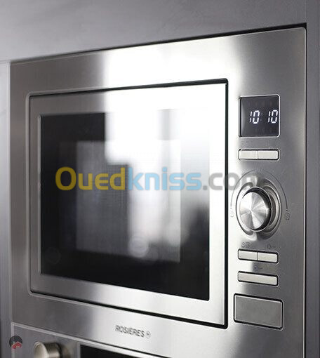 Rosieres micro-ondes encastrable 28 litres inox avec grill RMG28/1IN