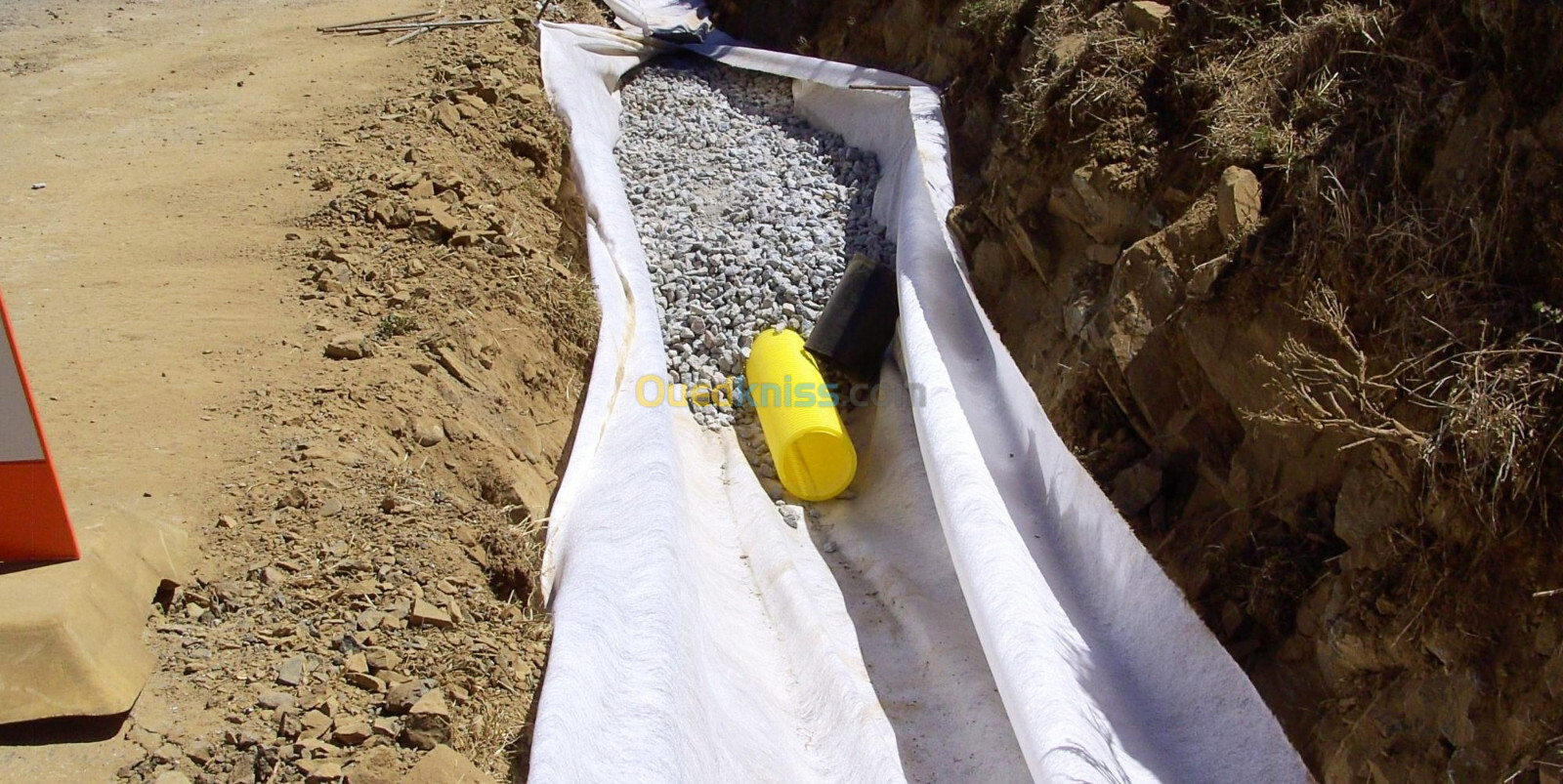 Geotextile de renforcement de 150KN