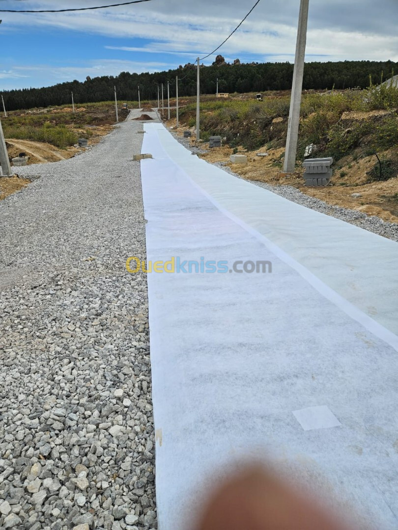 GEOTEXTILE ALGERIE OROMAX  NON WOVEN FABRIC