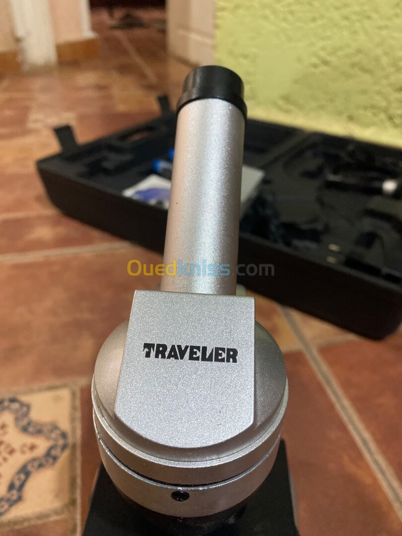 Microscope Optique Traveler avec Caméra Intégrée & Accessoires