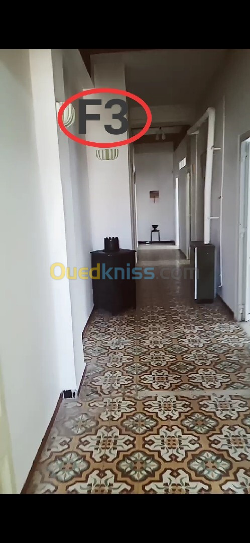 Location Appartement F3 Alger Bouzareah