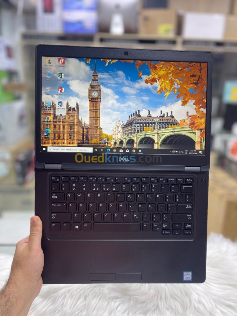 DELL LATITUDE 5490 | i5 8eme | RAM 8Go | SSD 256Go | Écran 14 Pouce | SIM cellulaire 