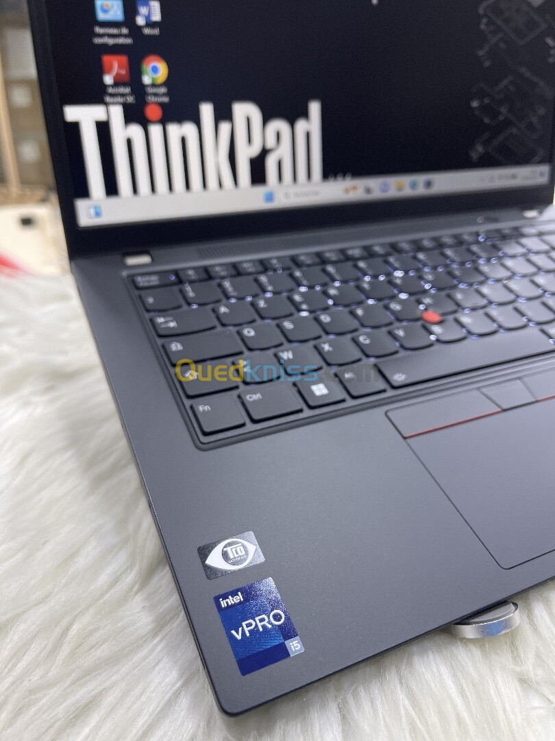 LENOVO THINKPAD L14 Gen | i5 12eme | Ram 16Go | SSD 256Go | Écran 14 FHD | Clavier lumineux | Emprnt