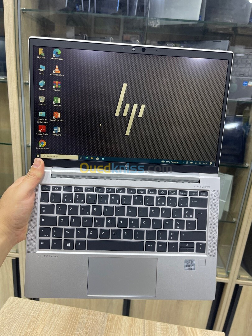 LAPTOP HP ELITEBOOK 830 G7 | i5 10ème | RAM 16Go | SSD 512Go |Écran 14 FHD Tactile |Clavier Lum |em 