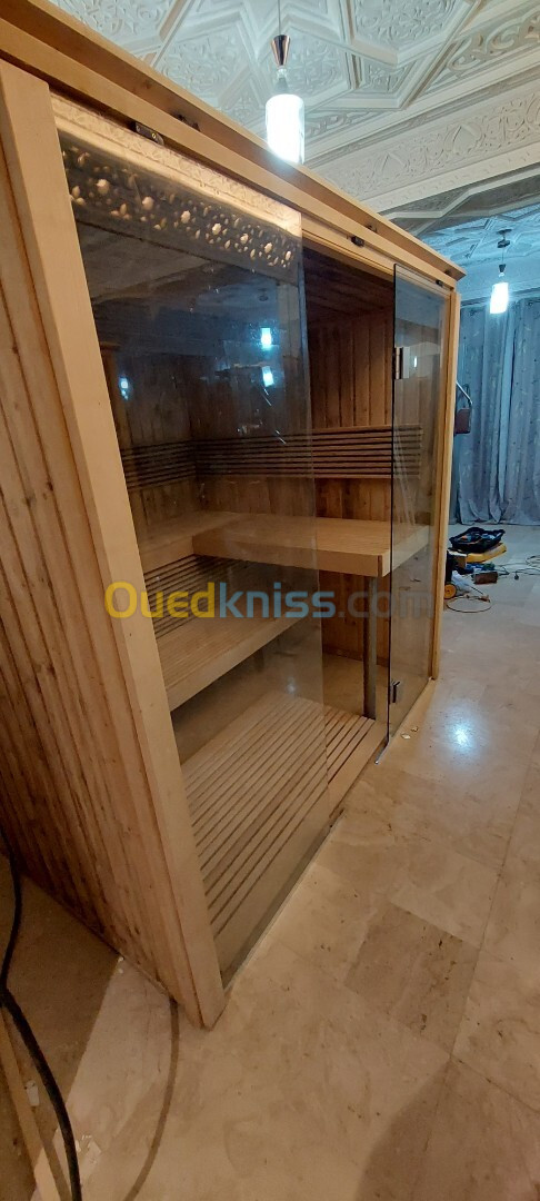 sauna sur mesure 