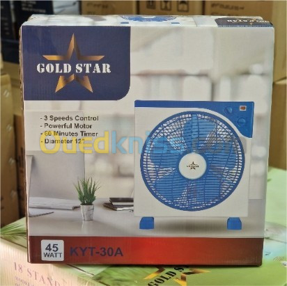 Ventilateur GOLD STAR 30A