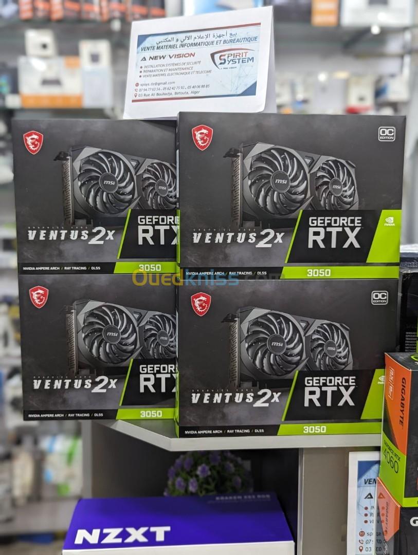 RTX 3050 MSI  VENTUS 2X OC 8GO GDDR6