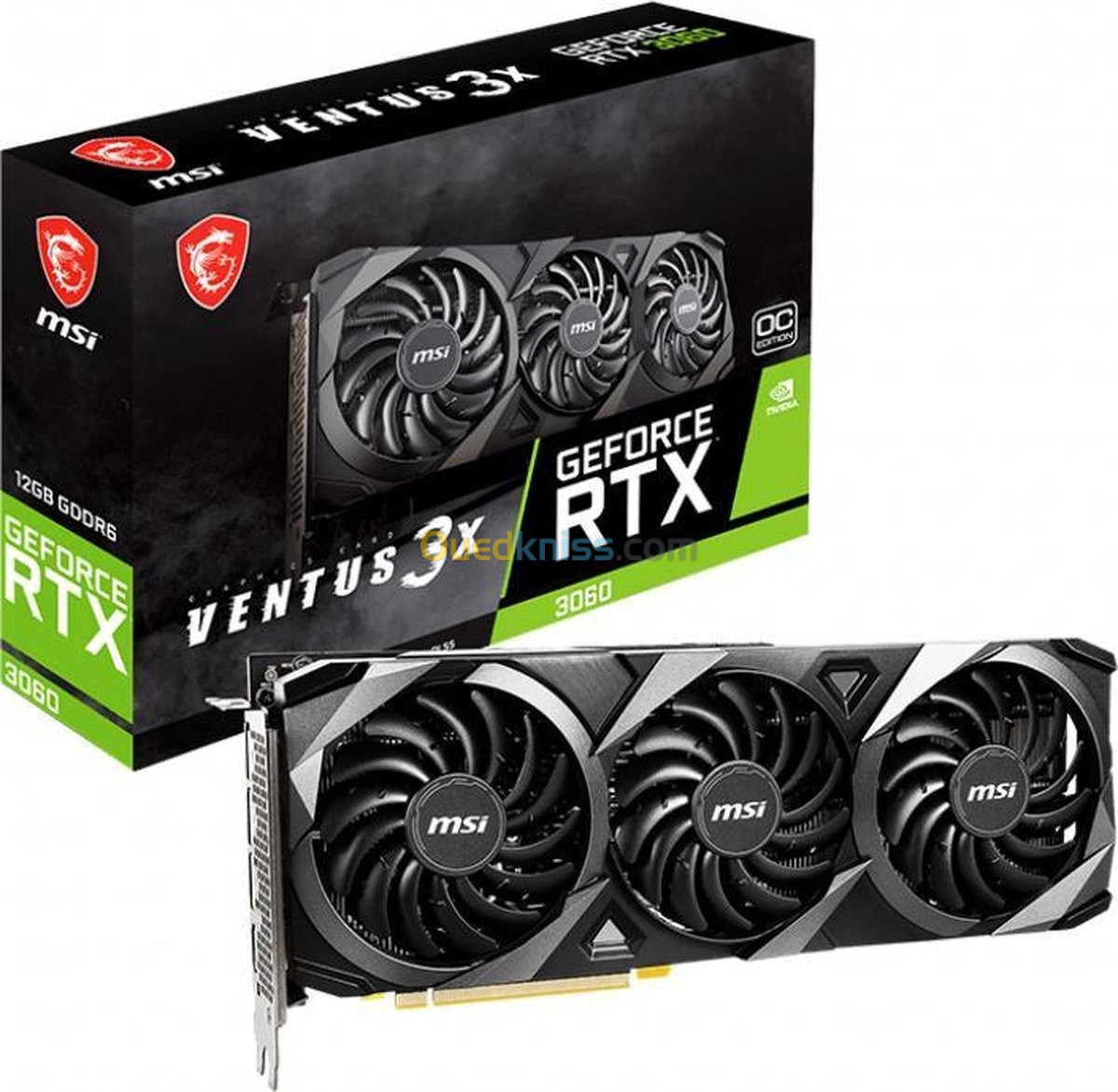 RTX 3060 12GB MSI VENTUS 3X  OC  