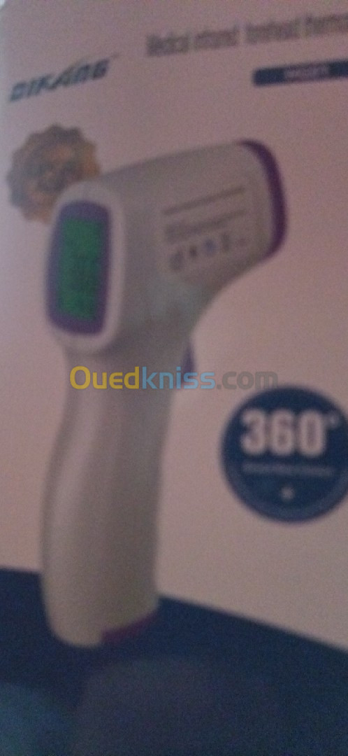 Thermomètre frontal infrarouge sans fils 