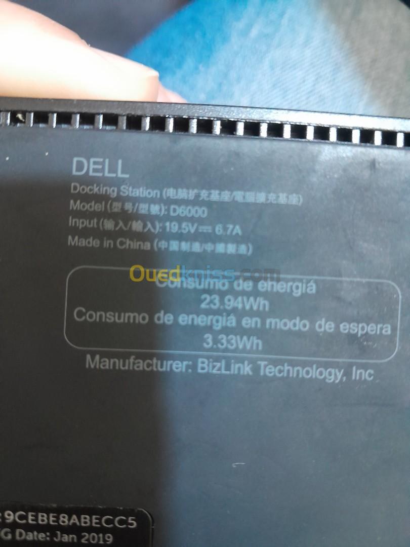 chargeur  displaylink  doking  D6000  DELL