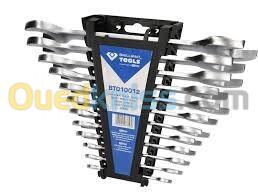 Jeu de clés à fourche doubles, 12 pcs 6-32mm BRILLANT TOOLS